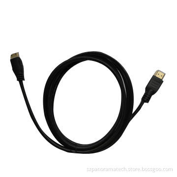 HDMI to HDMI mini gold-plated connector, 1.8m, supports 1,080p